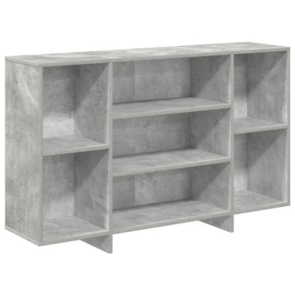 Credenza Grigio Cemento 120x30x75 cm in Truciolato - homemem39