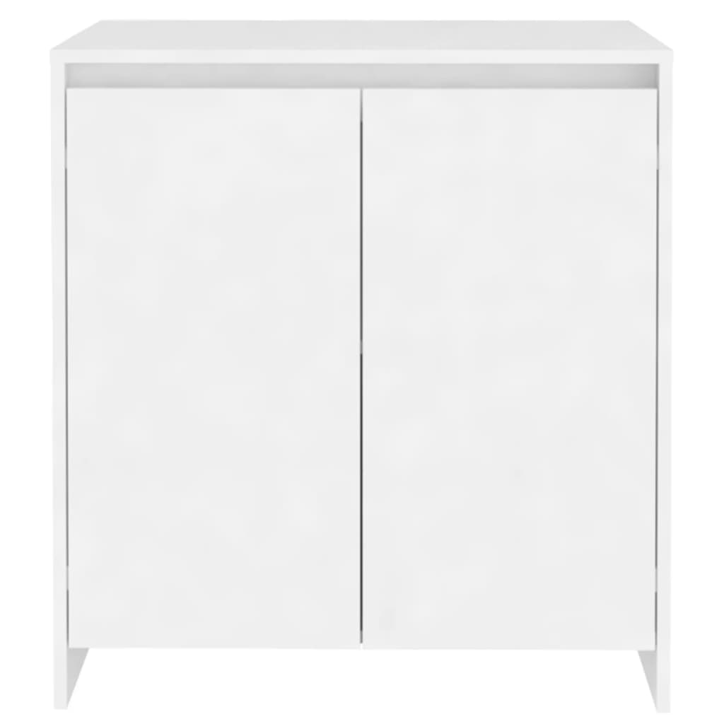 Credenza Bianca 70x41x75 cm in Legno Multistrato - homemem39