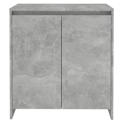 Credenza Grigio Cemento 70x41x75 cm in Legno Multistrato - homemem39