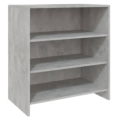 Credenza Grigio Cemento 70x40,5x75 cm in Truciolato - homemem39