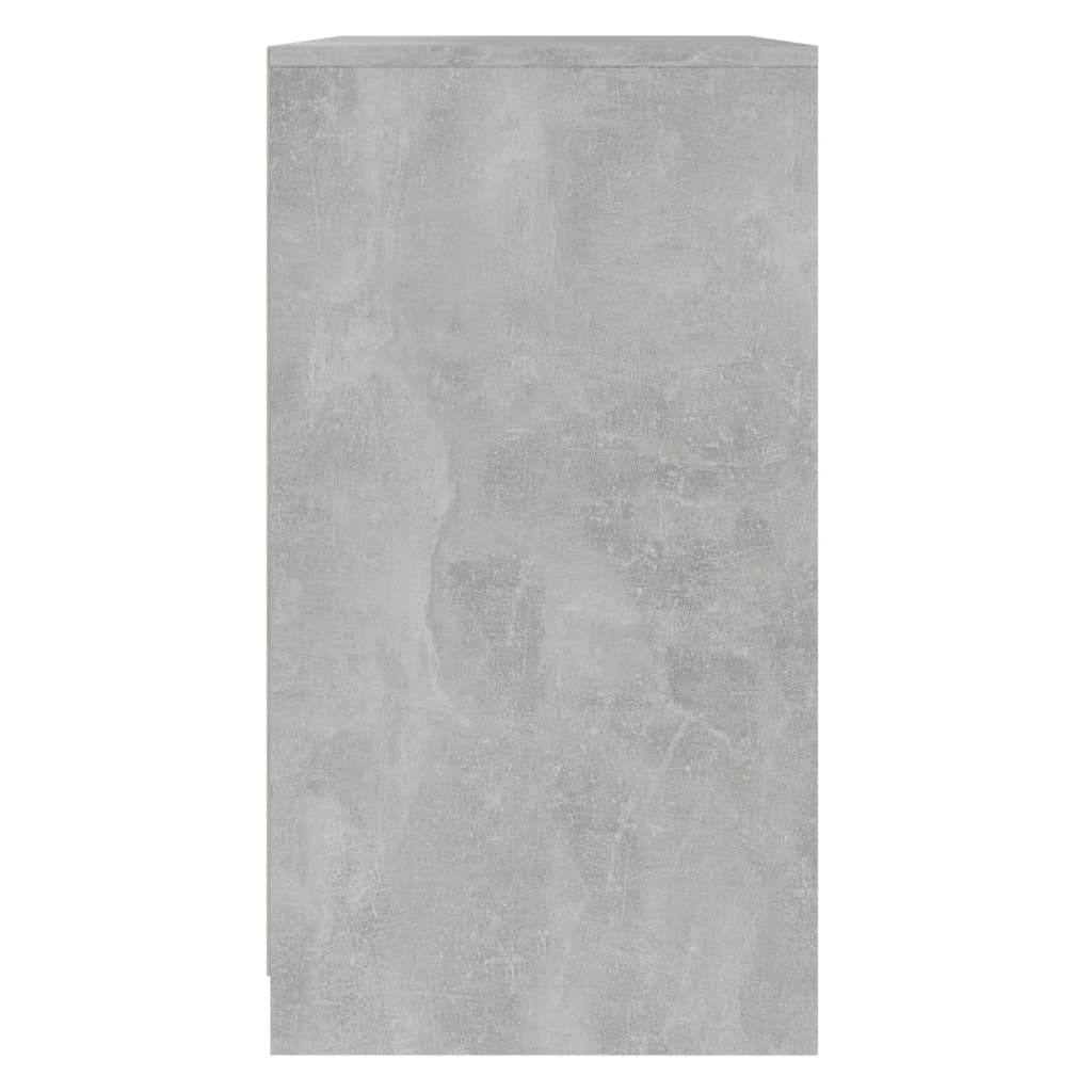 Credenza Grigio Cemento 70x40,5x75 cm in Truciolato - homemem39