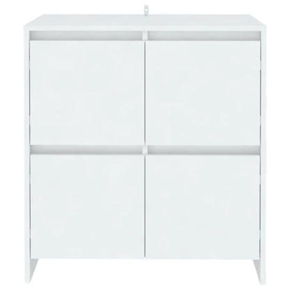 Credenza Bianca 70x41x75 cm in Truciolato - homemem39