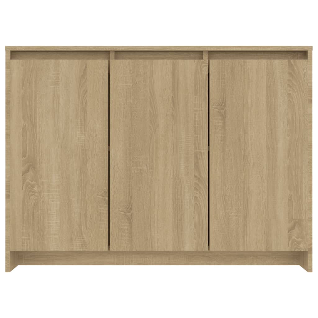 Credenza Rovere Sonoma 102x33x75 cm in Truciolato - homemem39