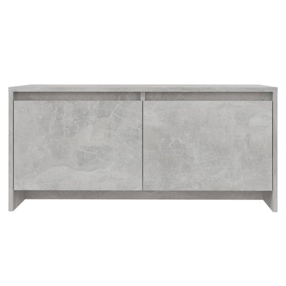 Tavolino da Salotto Grigio Cemento 90x50x41,5 cm in Truciolato | homemem39