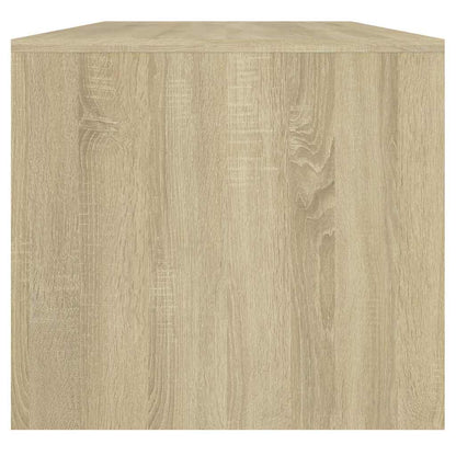 Tavolino da Salotto Rovere Sonoma 102x50x45cm Legno Multistrato
