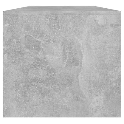 Tavolino Salotto Grigio Cemento 102x50x45 cm Legno Multistrato