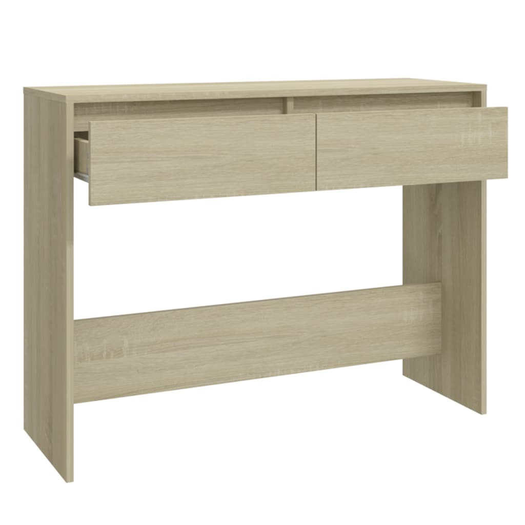 Tavolo Consolle Rovere Sonoma 100x35x76,5 cm in Truciolato | homemem39