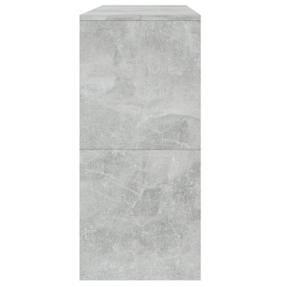 Tavolo Consolle Grigio Cemento 100x35x76,5 cm in Truciolato - homemem39