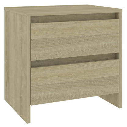 Comodini 2 pz Rovere Sonoma 45x34,5x44,5 cm in Truciolato - homemem39