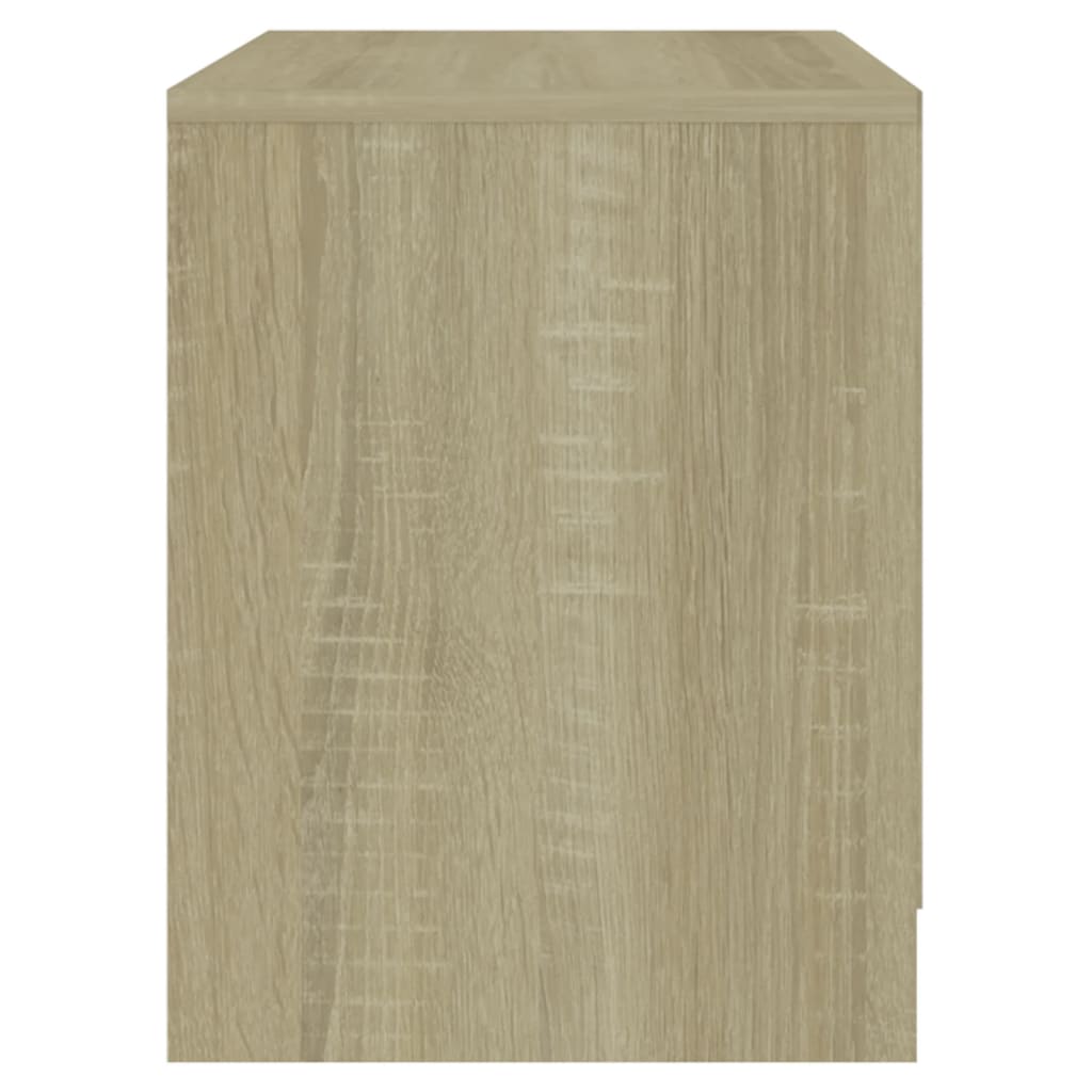 Comodini 2 pz Rovere Sonoma 45x34,5x44,5 cm in Truciolato - homemem39