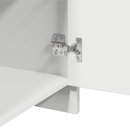 Comodini 2 pz Bianchi 45x34x44,5 cm in Truciolato