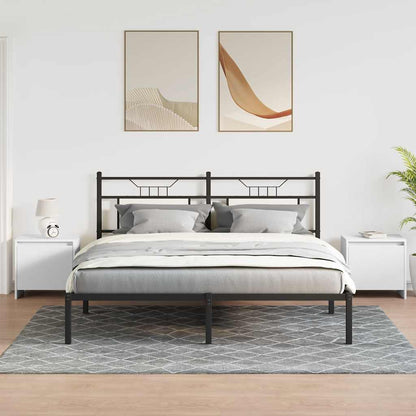 Comodini 2 pz Bianchi 45x34x44,5 cm in Truciolato