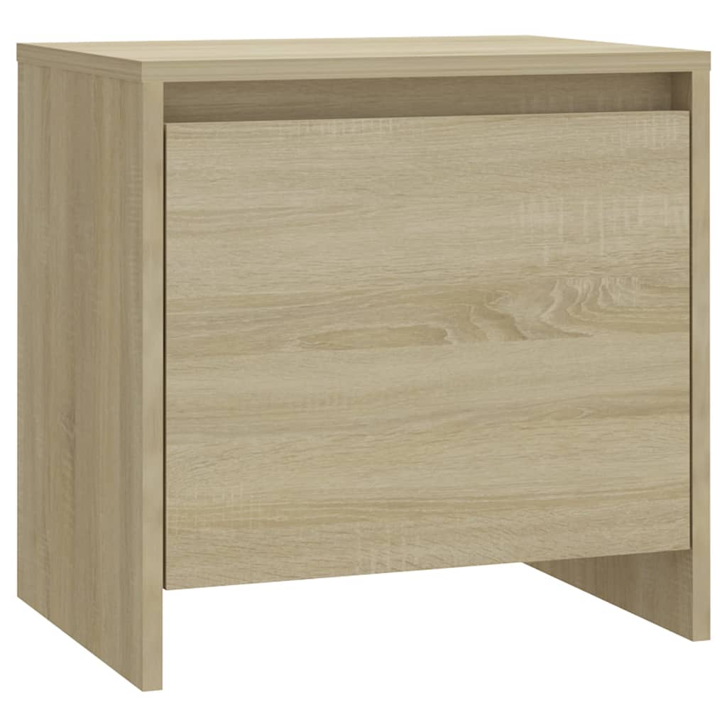 Comodino Rovere Sonoma 45x34x44,5 cm in Truciolato - homemem39