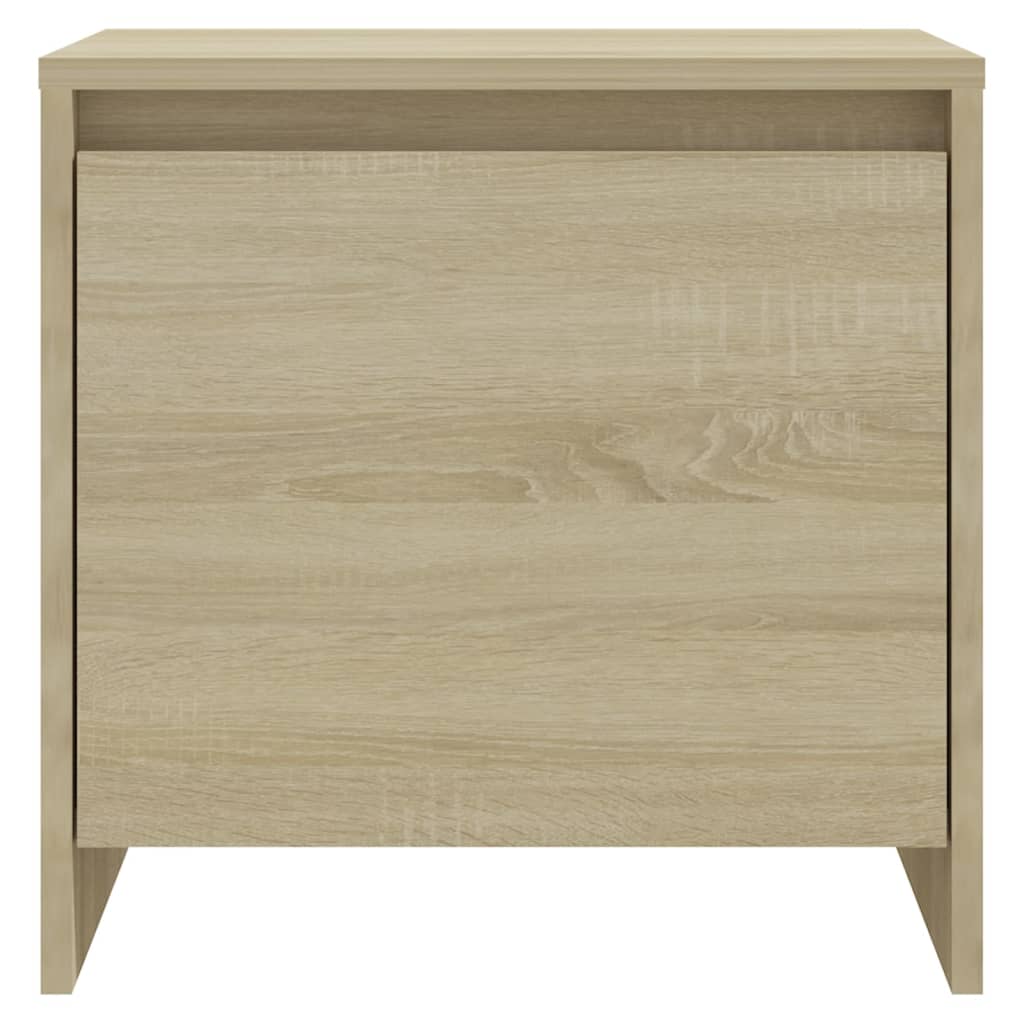 Comodino Rovere Sonoma 45x34x44,5 cm in Truciolato - homemem39
