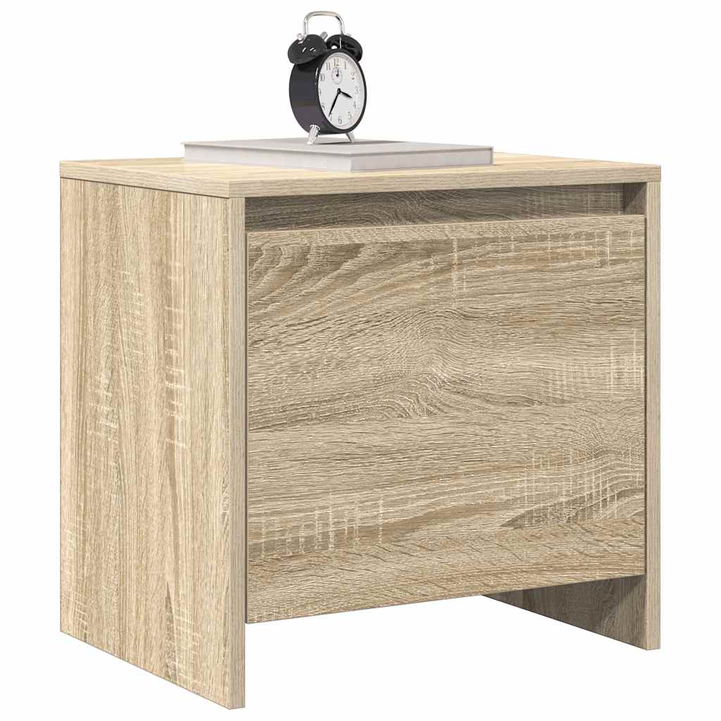 Comodini 2 pz Rovere Sonoma 45x34x44,5 cm in Truciolato