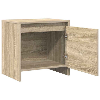 Comodini 2 pz Rovere Sonoma 45x34x44,5 cm in Truciolato