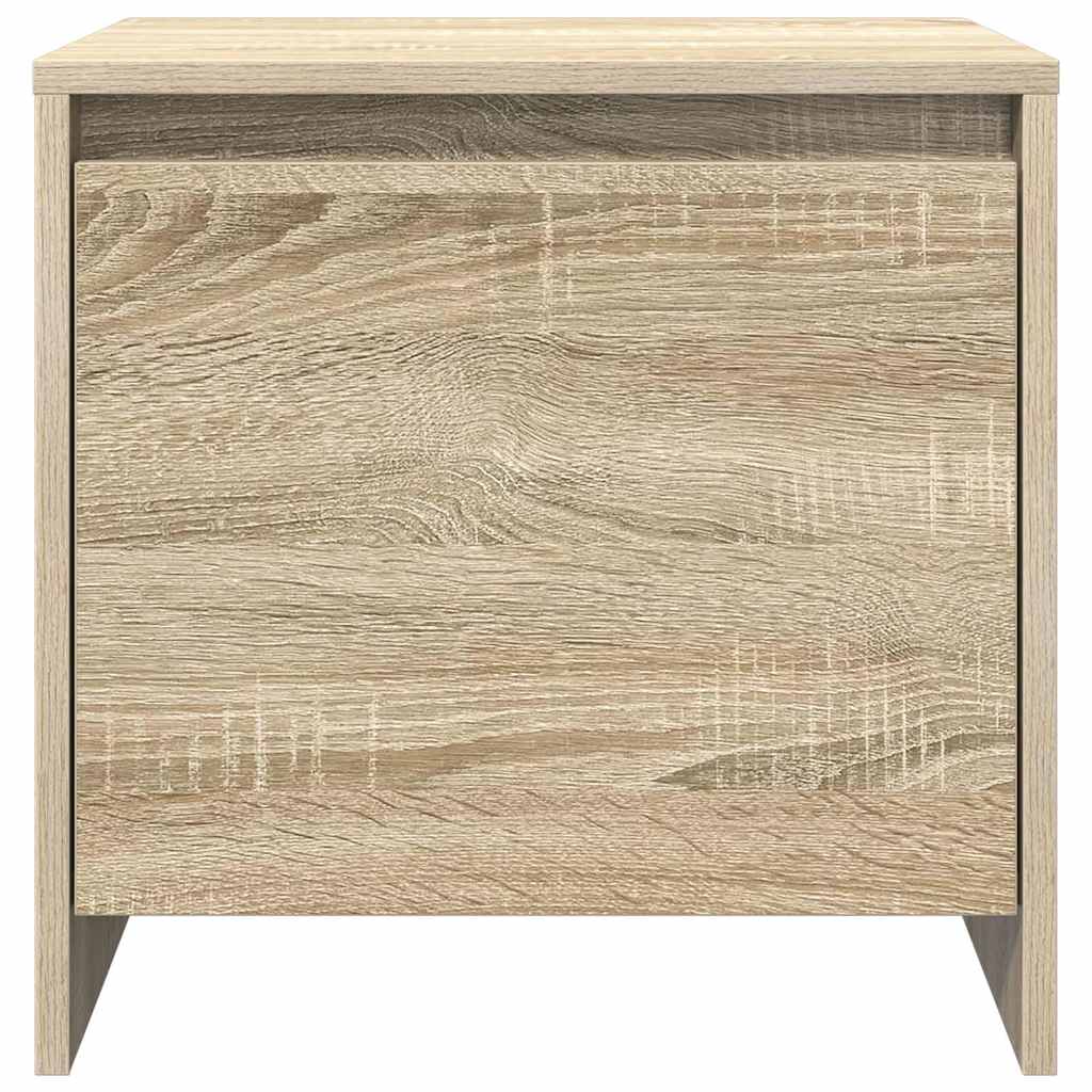 Comodini 2 pz Rovere Sonoma 45x34x44,5 cm in Truciolato
