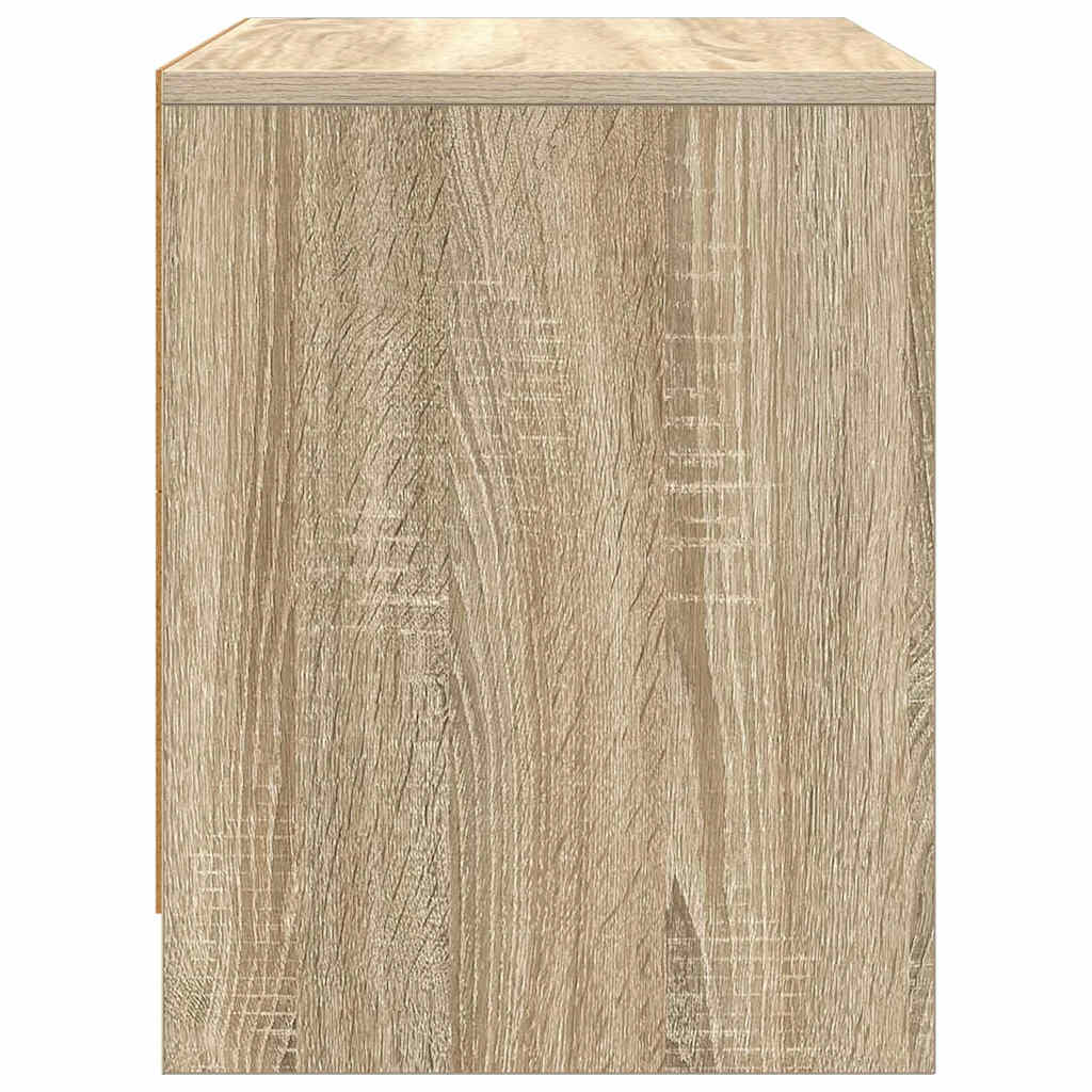 Comodini 2 pz Rovere Sonoma 45x34x44,5 cm in Truciolato