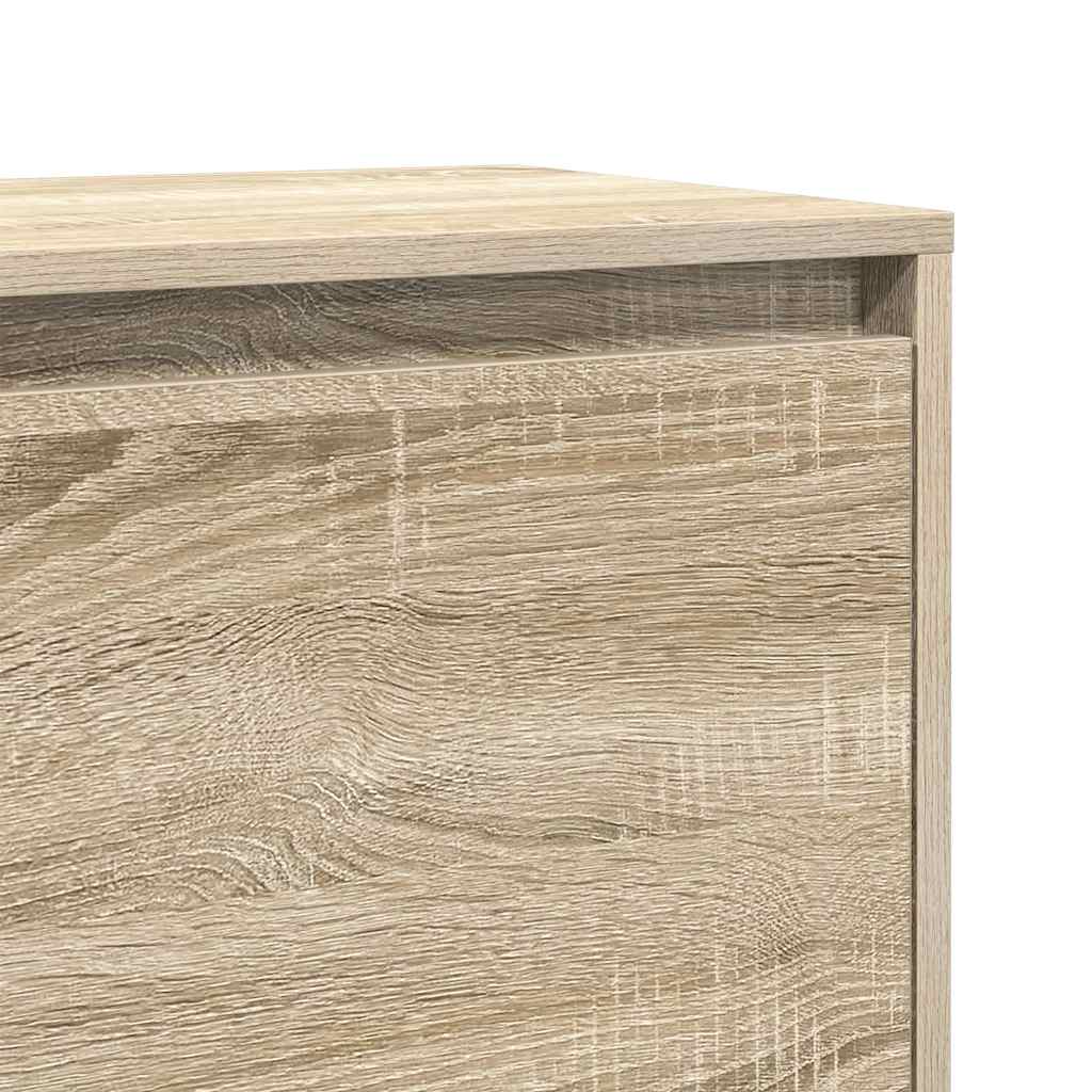 Comodini 2 pz Rovere Sonoma 45x34x44,5 cm in Truciolato | homemem39