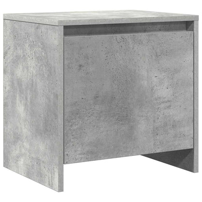 Comodini 2 pz Grigio Cemento 45x34x44,5 cm in Truciolato | homemem39