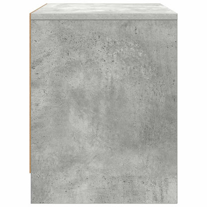 Comodini 2 pz Grigio Cemento 45x34x44,5 cm in Truciolato | homemem39