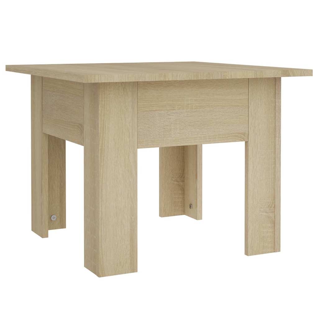 Tavolino da Salotto Rovere Sonoma 55x55x42 cm in Truciolato