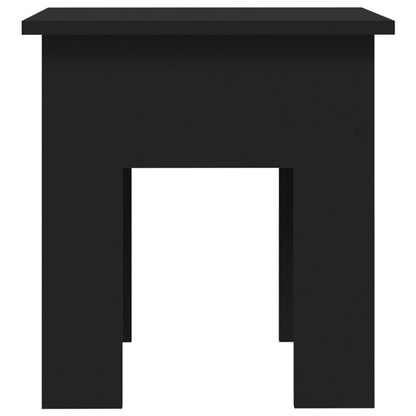 Tavolino da Salotto Nero 40x40x42 cm in Truciolato | homemem39