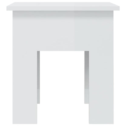 Tavolino da Salotto Bianco 40x40x42 cm in Truciolato | homemem39