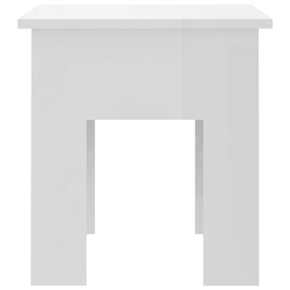 Tavolino da Salotto Bianco 40x40x42 cm in Truciolato | homemem39