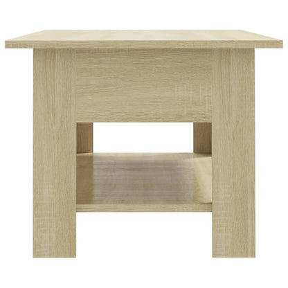 Tavolino da Salotto Rovere Sonoma 102x55x42 cm in Truciolato | homemem39