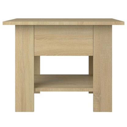 Tavolino da Salotto Rovere Sonoma 55x55x42 cm in Truciolato | homemem39