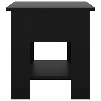 Tavolino da Salotto Nero 40x40x42 cm in Legno Multistrato | homemem39