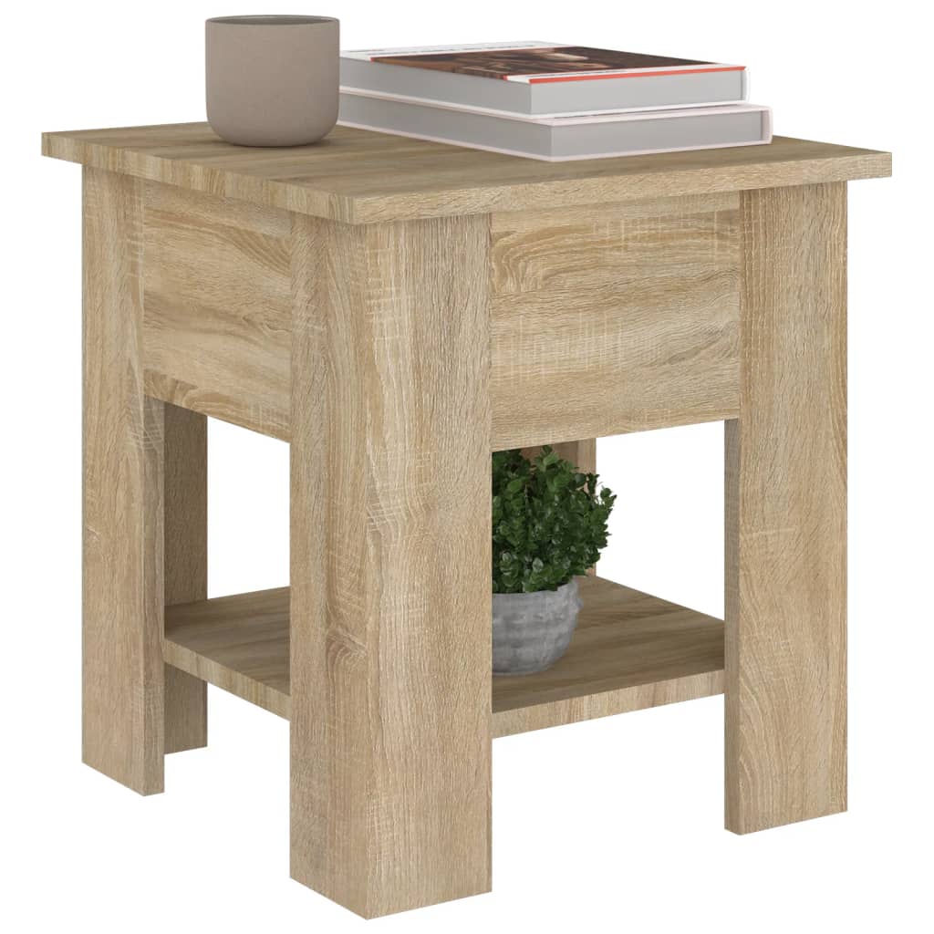 Tavolino da Salotto Rovere Sonoma 40x40x42 cm Legno Multistrato | homemem39