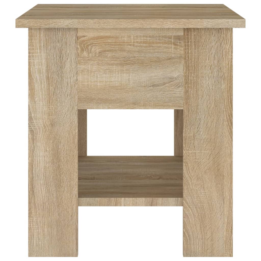 Tavolino da Salotto Rovere Sonoma 40x40x42 cm Legno Multistrato