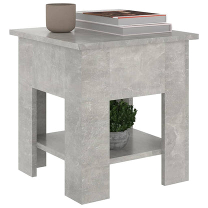 Tavolino da Salotto Grigio 40x40x42 cm in Legno Multistrato | homemem39