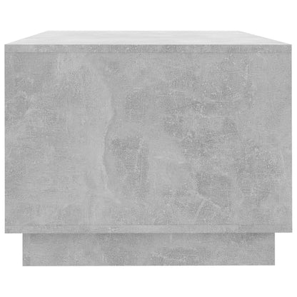 Tavolino da Salotto Grigio Cemento 102x55x43 cm in Truciolato | homemem39