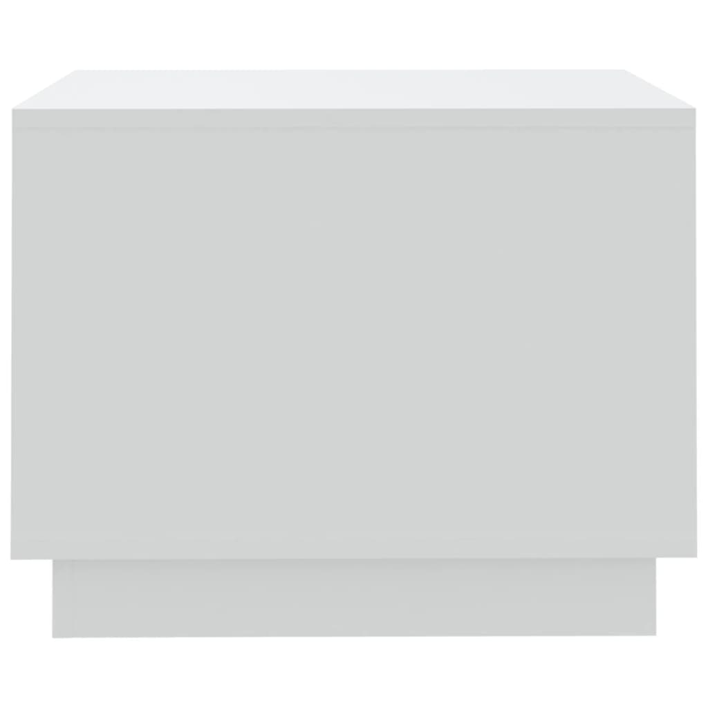 Tavolino da Salotto Bianco 55x55x43 cm in Truciolato | homemem39