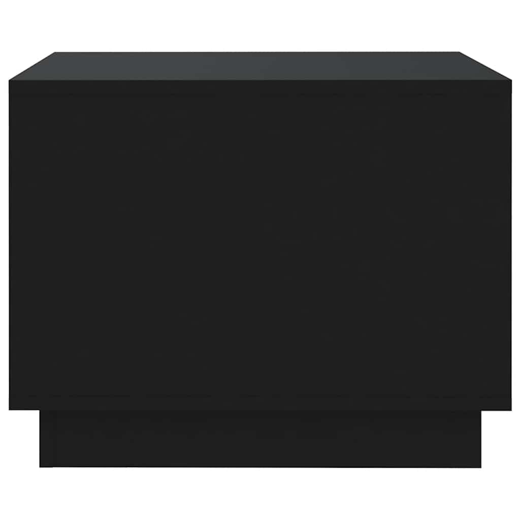 Tavolino da Salotto Nero 55x55x43 cm in Truciolato | homemem39