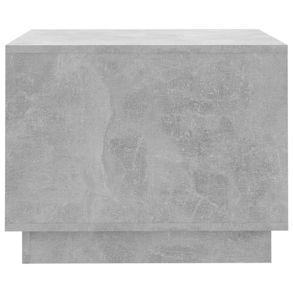 Tavolino da Salotto Grigio Cemento 55x55x43 cm in Truciolato | homemem39