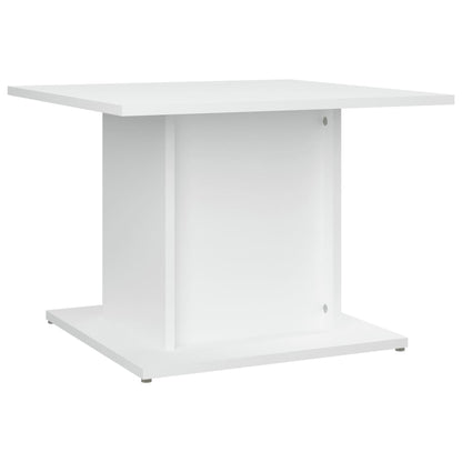 Tavolino da Salotto Bianco 55,5x55,5x40 cm in Truciolato | homemem39