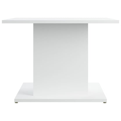 Tavolino da Salotto Bianco 55,5x55,5x40 cm in Truciolato | homemem39