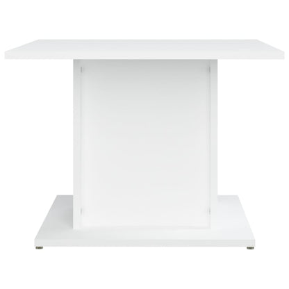 Tavolino da Salotto Bianco 55,5x55,5x40 cm in Truciolato | homemem39