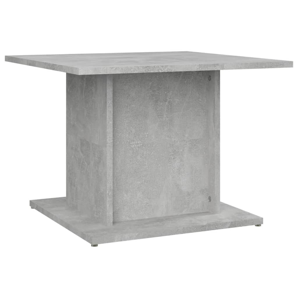 Tavolino da Salotto Grigio Cemento 55,5x55,5x40cm in Truciolato | homemem39