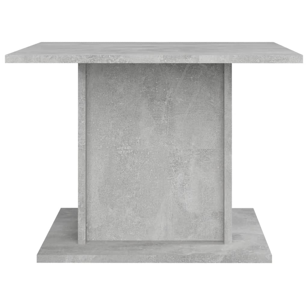Tavolino da Salotto Grigio Cemento 55,5x55,5x40cm in Truciolato | homemem39