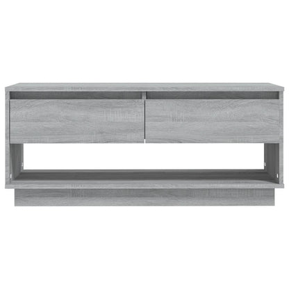 Mobile TV Grigio Sonoma 102x41x44 cm in Truciolato - homemem39