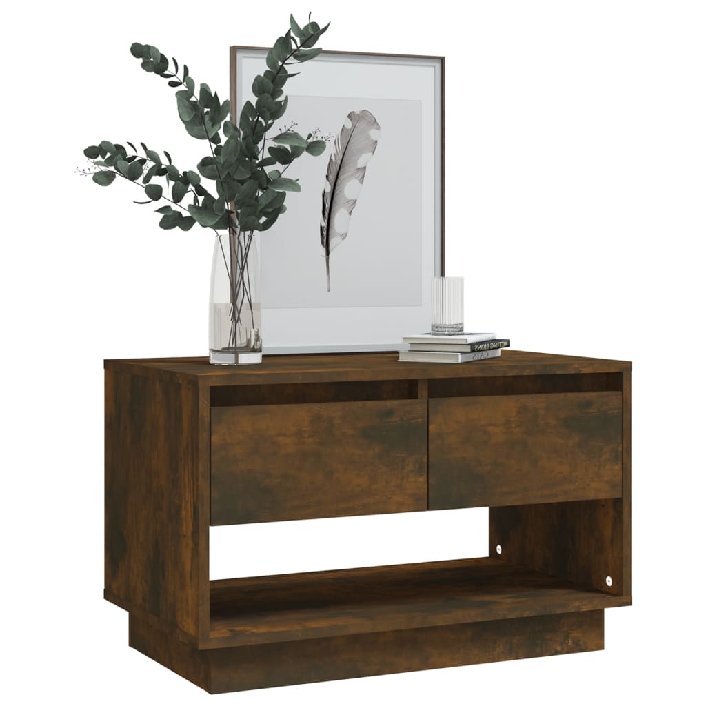 Mobile TV Rovere Fumo 70x41x44 cm in Truciolato