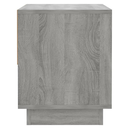 Comodini 2 pz Grigio Sonoma 45x34x44 cm in Truciolato