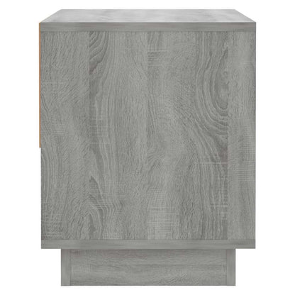 Comodini 2 pz Grigio Sonoma 45x34x44 cm in Truciolato