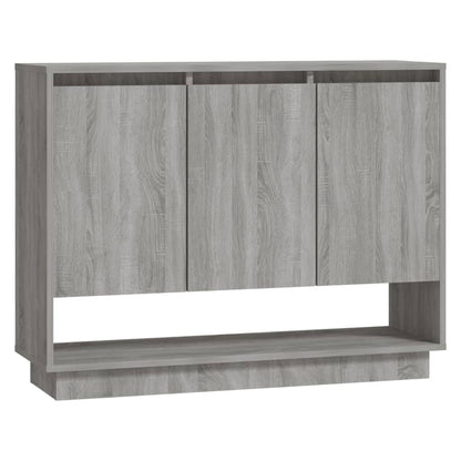 Credenza Grigio Sonoma 97x31x75 cm in Truciolato - homemem39