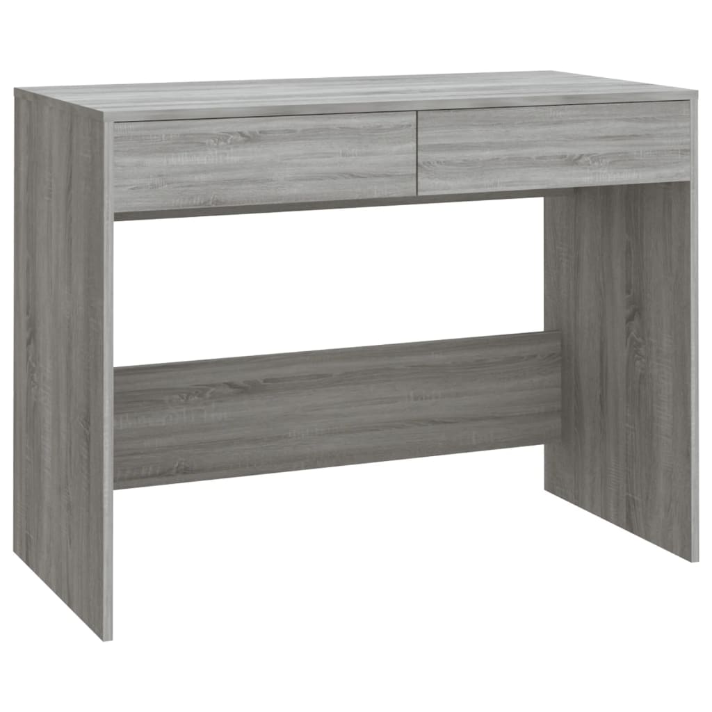 Scrivania Grigio Sonoma 101x50x76,5 cm in Truciolato - homemem39